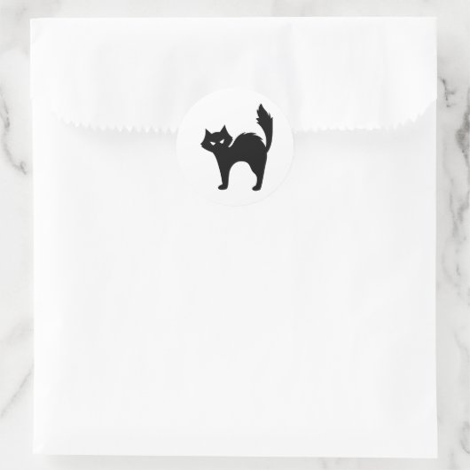 Grumpy CatMan Aufkleber (Tasche)