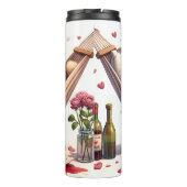 Grumpy Cats in der Hängematte Thermosbecher (Rückseite)