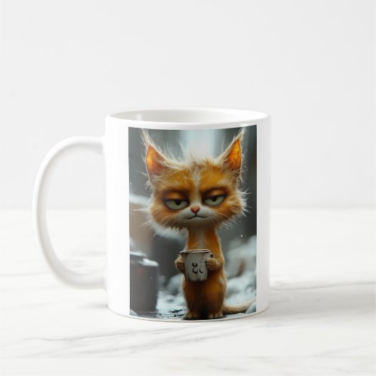 Grumpy Cat's Morgenkaffee Kaffeetasse (Links)
