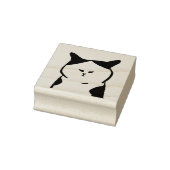 Grumpy centerpart cat stamp gummistempel (Stempel)