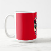 Grumpy Christmas Cat - Funny Festive Holiday Stimm Kaffeetasse (Links)