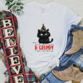 Grumpy Christmas Cat T - Shirt