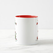 Grumpy Christmas Cat Tasse (Zentrum)