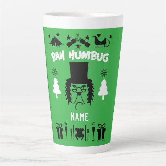Grumpy Christmas Latte Tasse (Vorderseite)