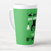 Grumpy Christmas Milchtasse (Linke Ecke)