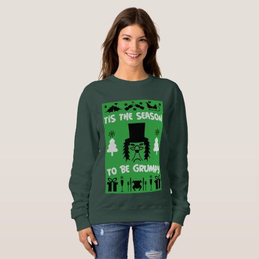 Grumpy Christmas Sweatshirt (Vorne ganz)