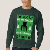 Grumpy Christmas Sweatshirt (Vorderseite)