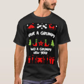 Grumpy Christmas T-Shirt (Vorderseite)