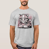 Grumpy Clouded Leopard T-Shirt (Vorderseite)