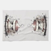 Grumpy Coffee Geschirrtuch (Horizontal)