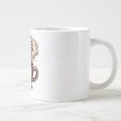 Grumpy Coffee Tasse - Ich laufe auf Kaffee und Has (Rechts)