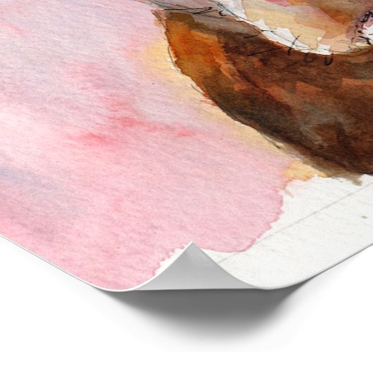 Grumpy Cow Poster (Ecke)