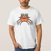 Grumpy Crab Funny T-Shirt (Vorderseite)