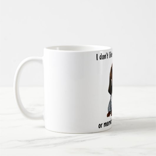 Grumpy Dackel Kaffeetasse (Links)
