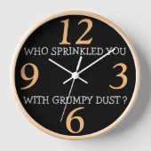 GRUMPY DUST UHR (Vorderseite)