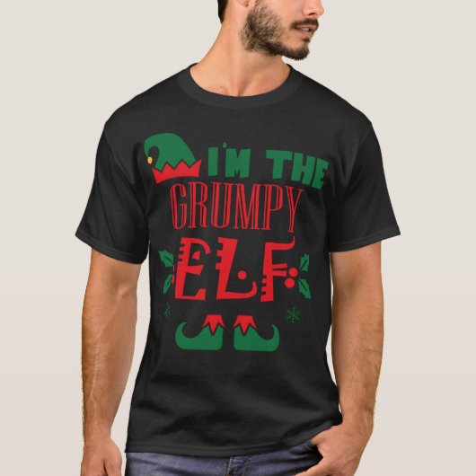 GRUMPY ELF T-Shirt (Vorderseite)