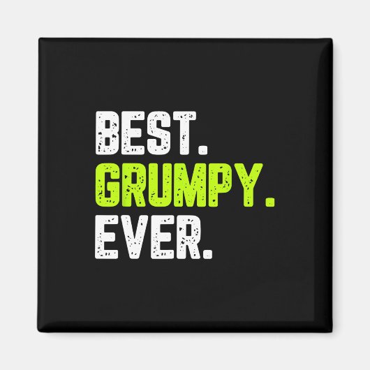 Grumpy Ever Family Funny Magnet (Vorne)