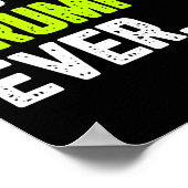 Grumpy Ever Family Funny Poster (Ecke)