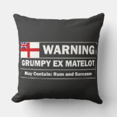 Grumpy ex Matelot Kissen (Vorderseite)