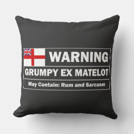 Grumpy ex Matelot Kissen