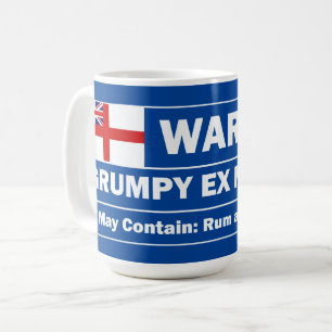 Grumpy ex Matelot, Rum und Sarcasm Kaffeetasse