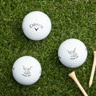 Grumpy Face GIF Golfbälle   Personalisiertes Spaßg