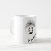 Grumpy face - Montag Tasse (Vorderseite Links)