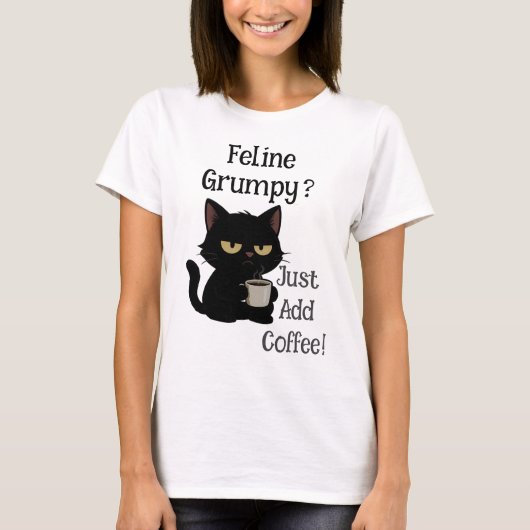 Grumpy Feline T - Shirt (Vorderseite)