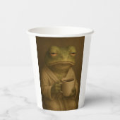 Grumpy Frog Pappbecher (Rückseite)