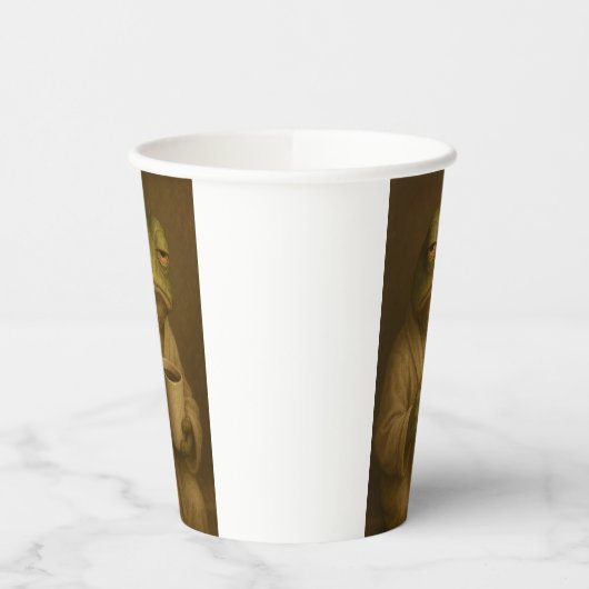 Grumpy Frog Pappbecher (Links)