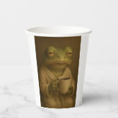 Grumpy Frog Pappbecher (Vorderseite)