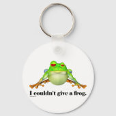 Grumpy Frog Schlüsselanhänger (Vorderseite)
