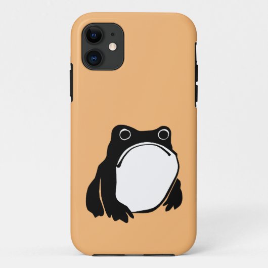 Grumpy Frog zeichnete japanische Kunst von Matsumo Case-Mate iPhone Hülle (Rückseite)