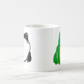 Grumpy Frog zeichnete japanische Kunst von Matsumo Kaffeetasse (Mittel)