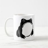Grumpy Frog zeichnete japanische Kunst von Matsumo Kaffeetasse (Links)