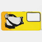 Grumpy Frog zeichnete japanische Kunst von Matsumo Samsung Galaxy Hülle (Linke Seite)