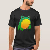 Grumpy Frog zeichnete japanische Kunst von Matsumo T-Shirt (Vorderseite)