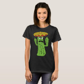 Grumpy Funniest Cactus Mexican Trouble Maker Middl T-Shirt (Vorne ganz)