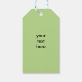 Grumpy Funny Christmas frosch Geschenkanhänger (Rückseite)