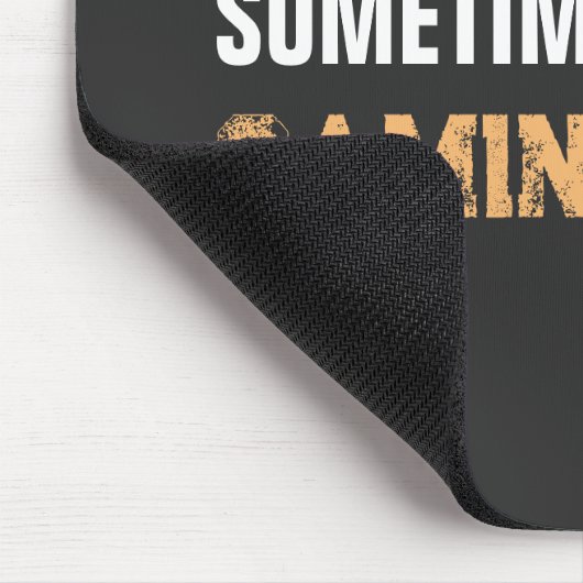 Grumpy Gamer Funny Gaming Zitat Mousepad (Ecke)