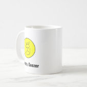 Grumpy Geezer Logo Kaffeetasse (Vorderseite Links)