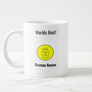 Grumpy Geezer Vatertag Jumbo-Tasse