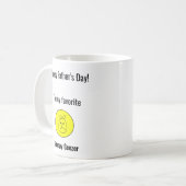 Grumpy Geezer Vatertag Kaffeetasse (Vorderseite Links)