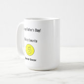 Grumpy Geezer Vatertag Kaffeetasse (Vorderseite Links)
