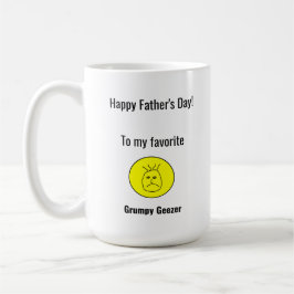 Grumpy Geezer Vatertag Kaffeetasse
