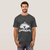 Grumpy Gepunktet Bay Bass Jeden T-Shirt (Vorne ganz)