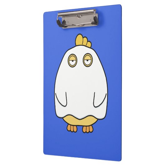 Grumpy Ghost Chick Klemmbrett (Links)