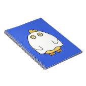 Grumpy Ghost Chick Notizblock (Rechte Seite)