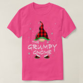 Grumpy Gnome Buffalo Kariert Matching Family Chris T-Shirt (Design vorne)
