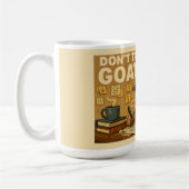 Grumpy Goat Mug – Thinking Goat Stuff Design Kaffeetasse (Links)